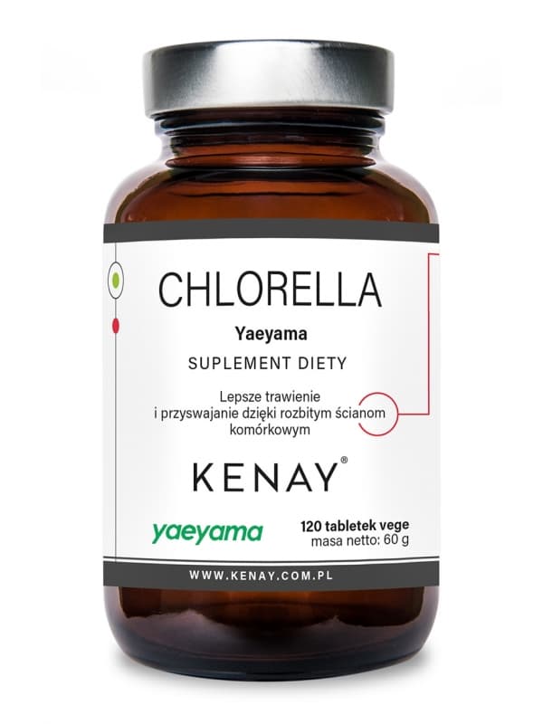 CHLORELLA Yaeyama w tabletkach – 120 tabl.