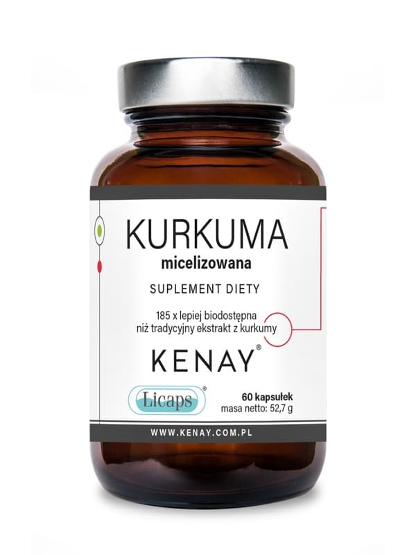 KURKUMA MICELIZOWANA Licaps® – 60 kaps.