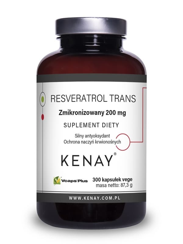 RESVERATROL Trans Zmikron. (200 mg) – 300 kaps.