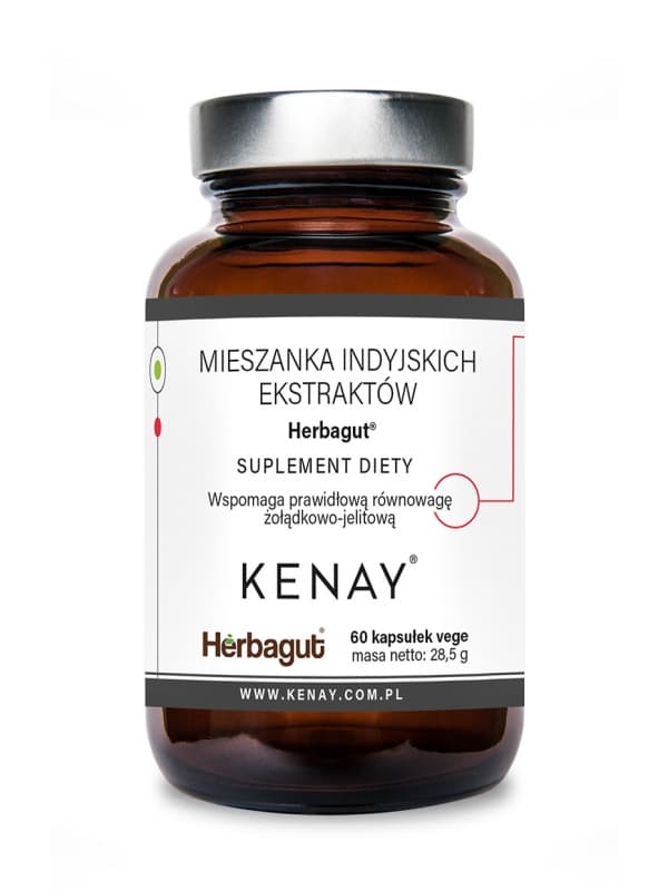 Herbagut® - mieszanka indyjskich ekstraktów – 60 kaps.