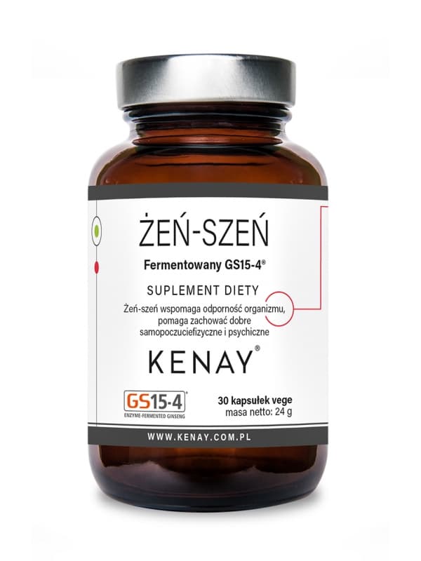 ŻEŃ-SZEŃ fermentowany GS15-4® – 30 kaps.
