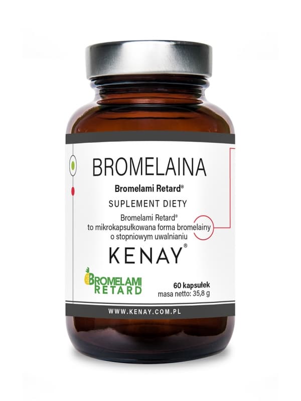 Bromelaina Bromelami Retard® – 60 kaps