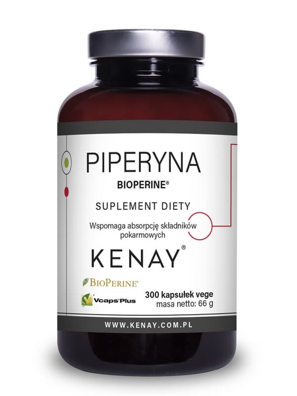 PIPERYNA BIOPERINE® ekstrakt z czarnego pieprzu – 300 kaps.