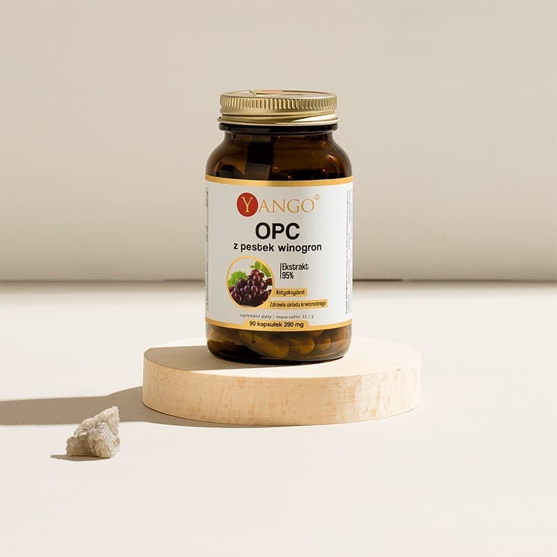 OPC 95% ekstrakt z pestek winogron - 90 kaps.