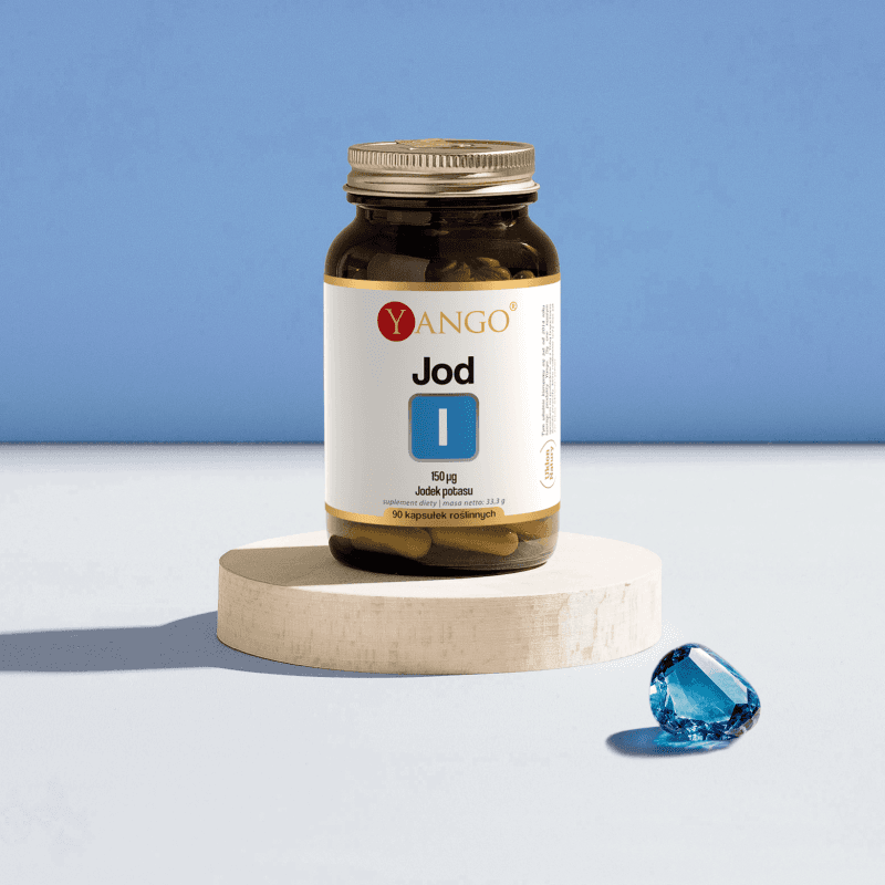 Jod (jodek potasu) – 90 kaps.