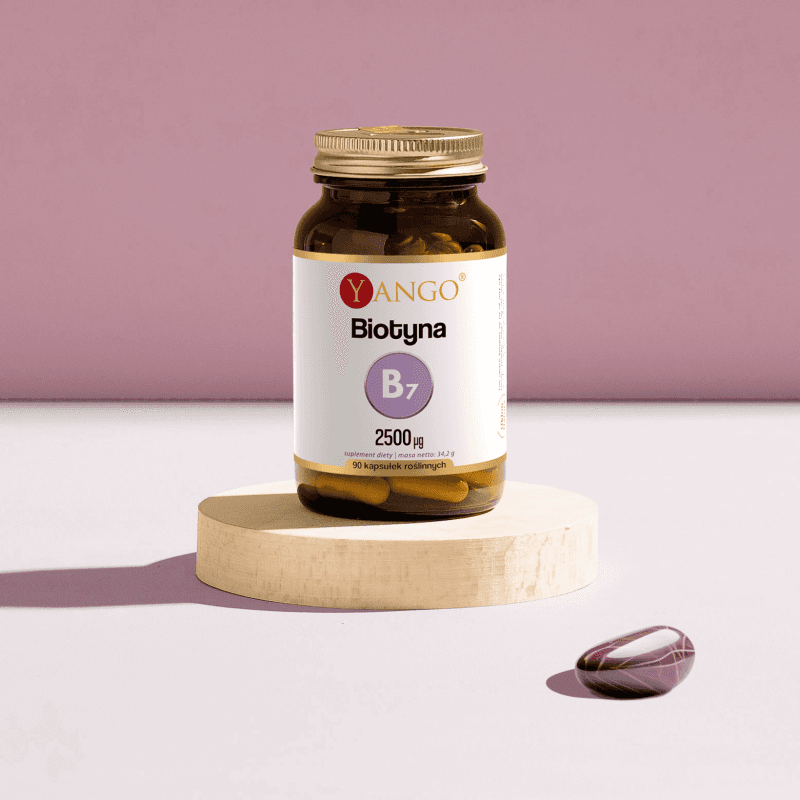 Biotyna 2500 µg (witamina B7) – 90 kaps.