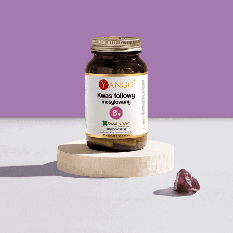 Kwas foliowy metylowany (Quatrefolic®) – 60 kaps.