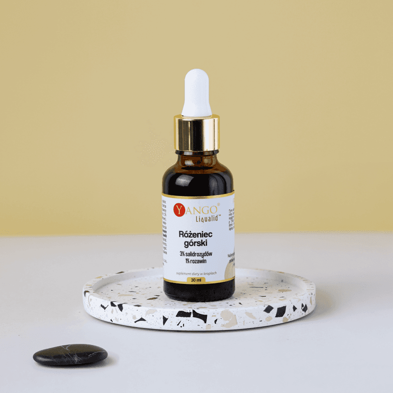 Różeniec górski 3% salidrozydów 1% rozawin - krople 30 ml
