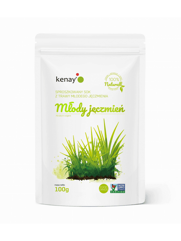Trawa z młodego jęczmienia - sproszkowany sok – 100 g
