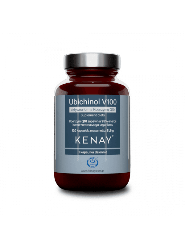 UBICHINOL V100 zredukowany Q10 (100 mg) – 120 kaps.