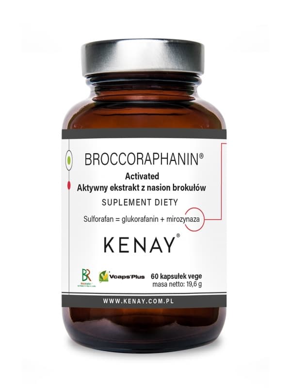 BROCCORAPHANIN® Activated Aktywny ekstrakt z nasion brokułów – 60 kaps.